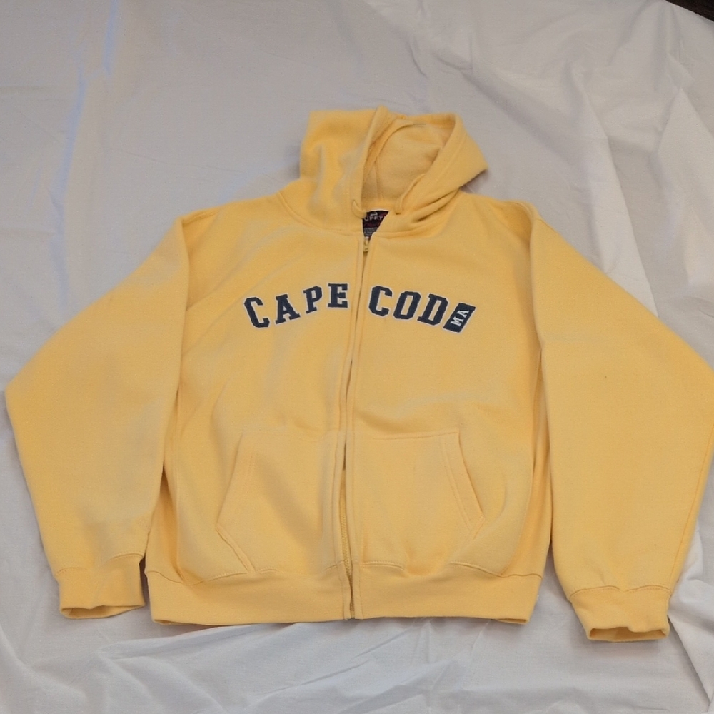 Adult Yellow Zip-Up Hoodie